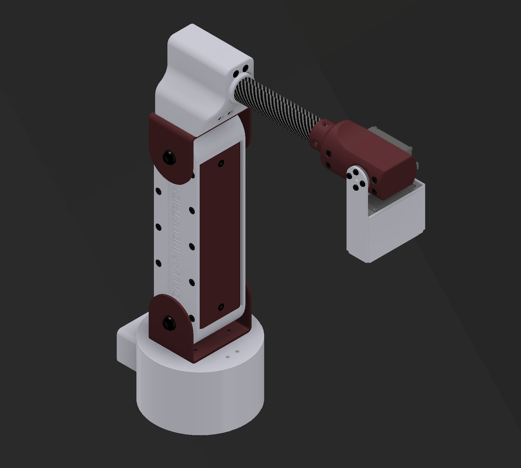 3D CAD Assembly of Robotic Arm  